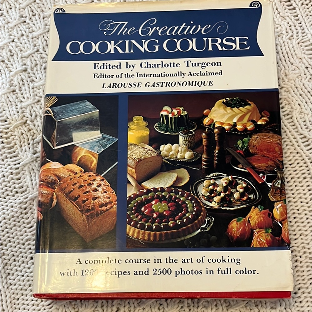 5/$25 The Creative Cooking Course Vintage 1982